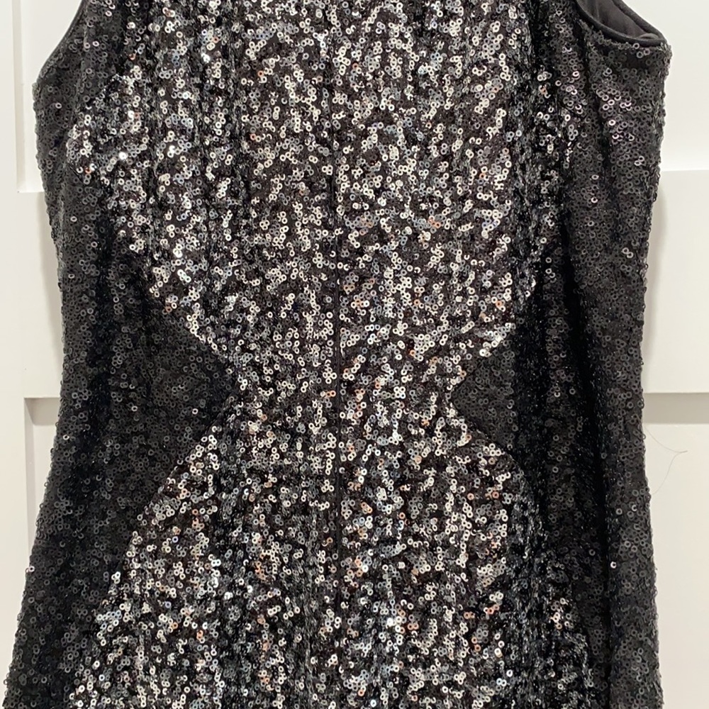 Dress the Population sequin mini dress M - Picture 3 of 4